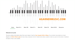 Desktop Screenshot of agarnermusic.com